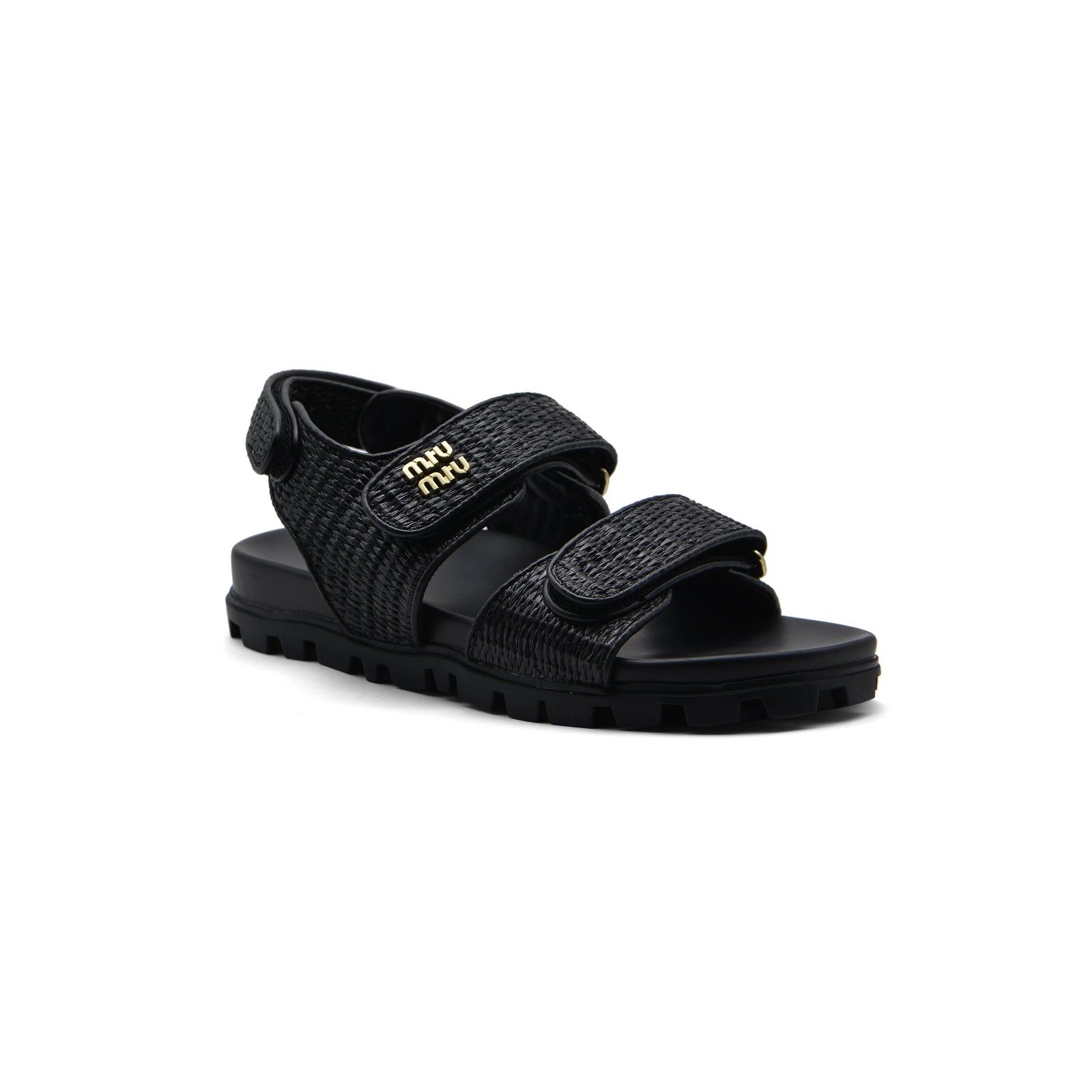 Miu Miu Canvas slide sandals for Women 3133-3 Black - 1