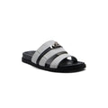 Hermes Jackson Sandals Designer Fumé Vivent Sliders Woman H8006-3 White - 1