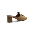 Loro Piana Suede Summer Charms Slide Sandals Woman VR-8 Havan - 2