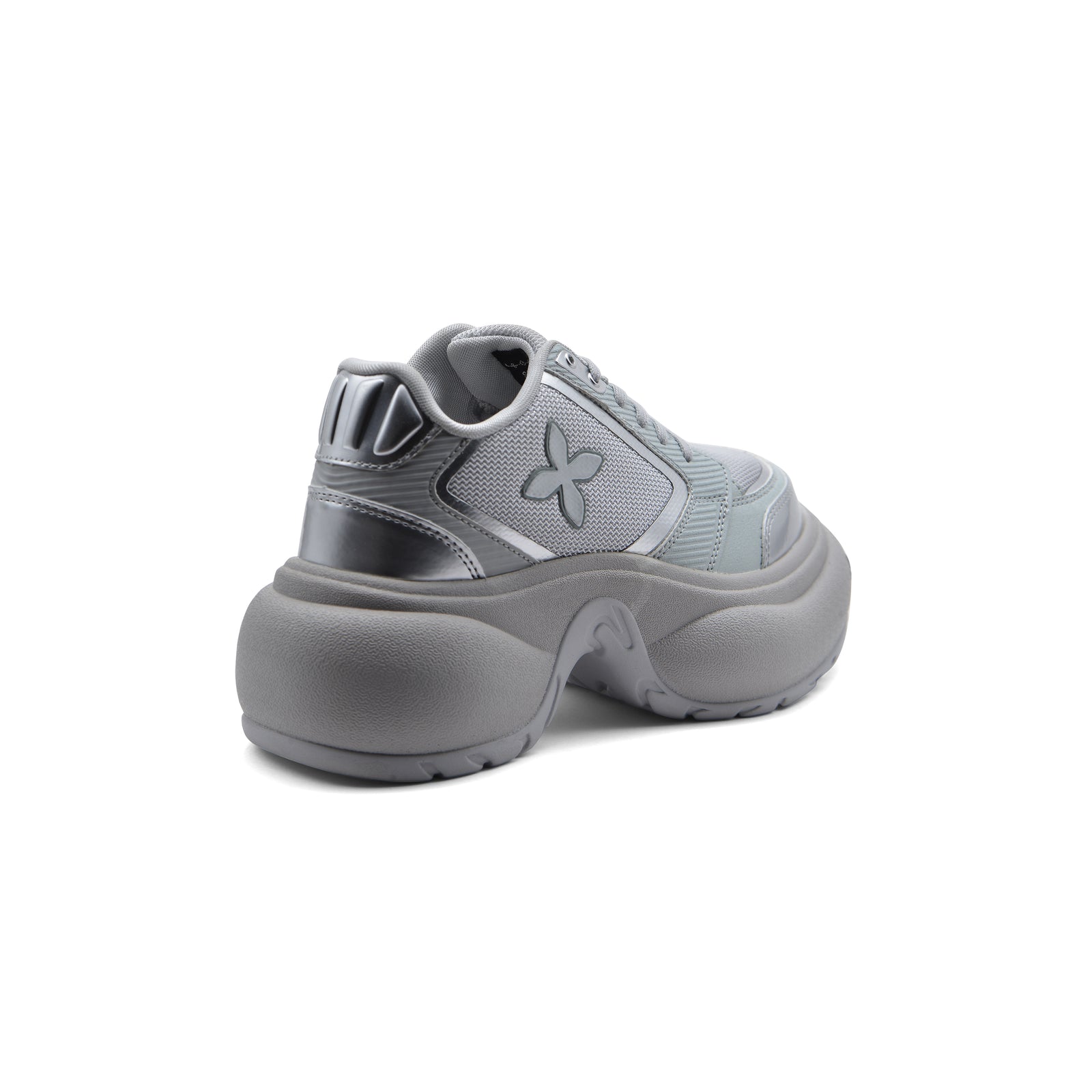 SMFK FUTURE RIPPLE THICK-SOLED Sneakers Woman 09912 Silver - 2