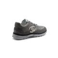 Chanel Fabric Suede Calfskin Quilted CC Sneakers Woman 6699-3 Gray - 2