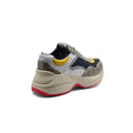 Gucci Supreme Monogram Mix Rhyton Sneakers Woman 20188-1 Beige&Yellow - 2