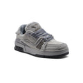 Louis Vuitton Trainer Sneakers Woman DS118 Gray - 1