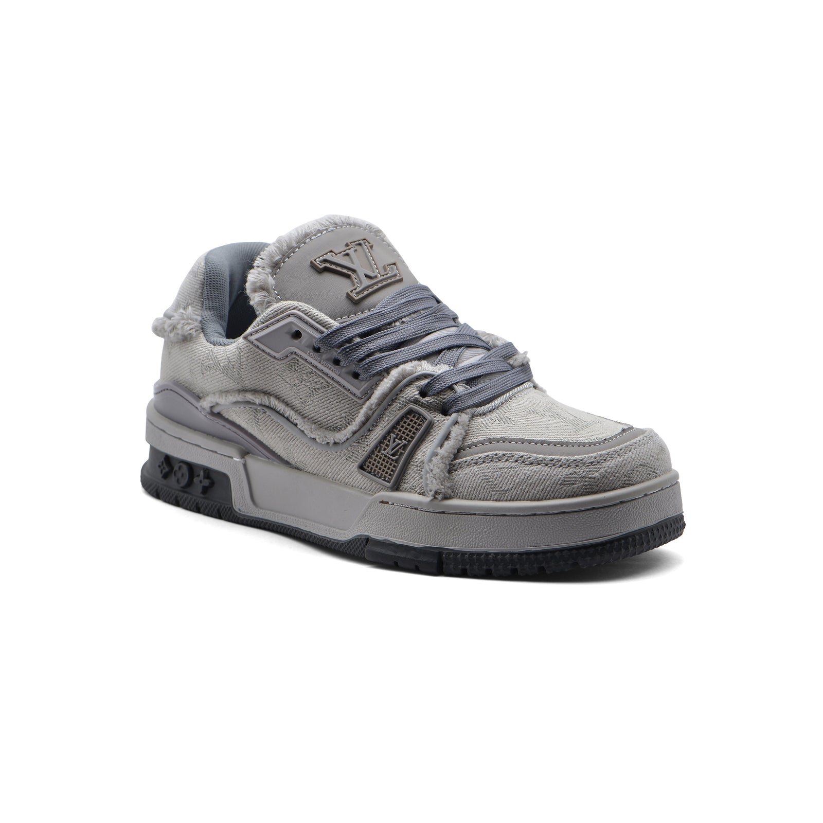Louis Vuitton Trainer Sneakers Woman DS118 Gray - 1