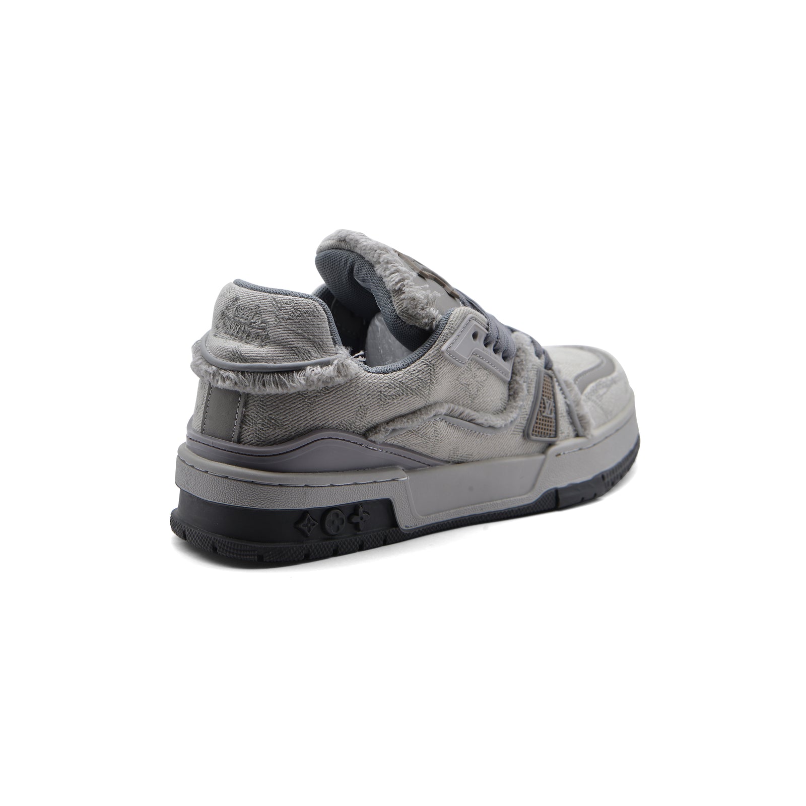 Louis Vuitton Trainer Sneakers Woman DS118 Gray - 2