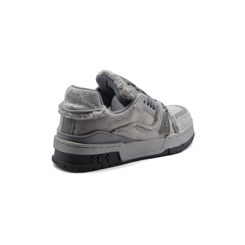 Louis Vuitton Trainer Sneakers Woman DS118 Gray - 2