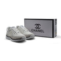 Chanel Fabric Suede Calfskin Quilted CC Sneakers Woman 6699-3 White - 4