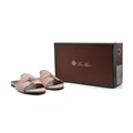 Loro Piana Summer Charms suede sandals Woman VR-9 Beige - 4