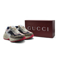 Gucci Supreme Monogram Mix Rhyton Sneakers Woman 20188-1 Beige&Pink - 4