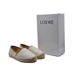 Loewe Owen Logo Jacquard Espadrille Woman 29762 Beige - 4