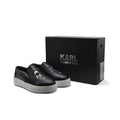 KUPSOLE Karl Leather slip-ons Ikonic Karl Lagerfeld 2546-1 Black - 4