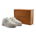 Louis Vuitton Trainer Sneakers Woman LV1802 White - 4