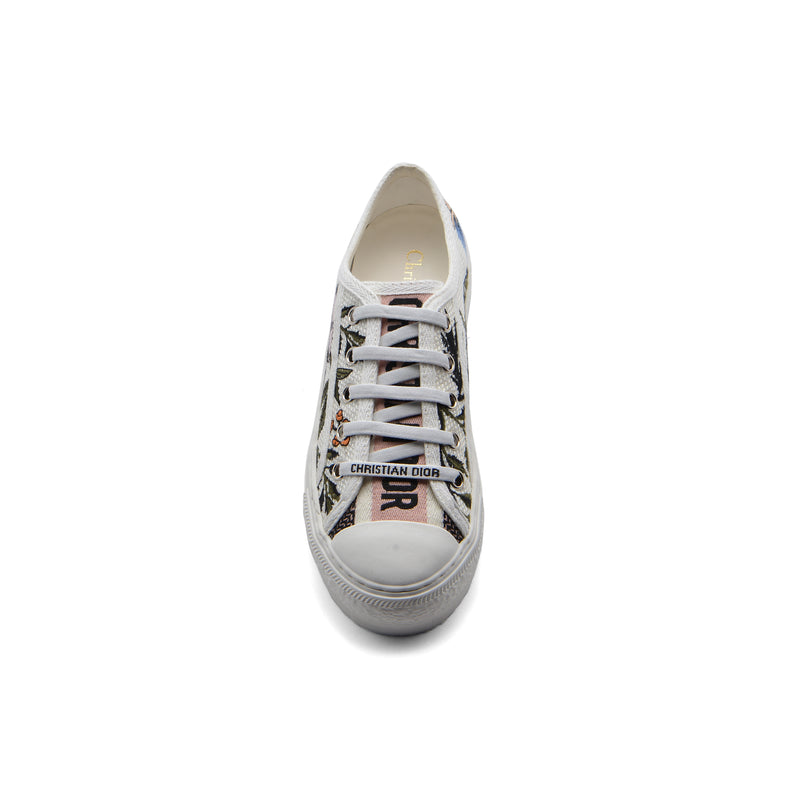 Dior Women Toile de Jouy Oblique Sneakers Woman 112-3 White - 3