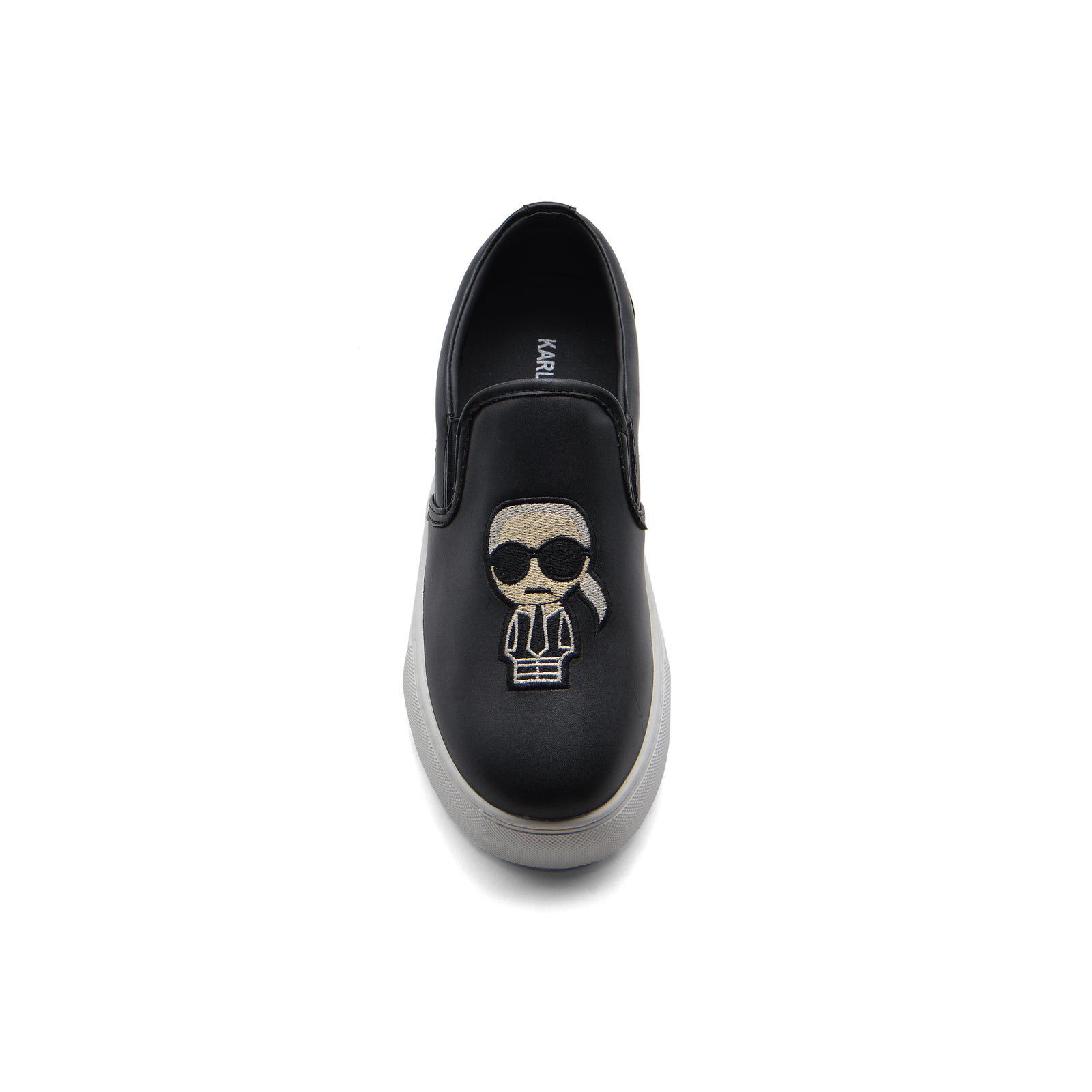 KUPSOLE Karl Leather slip-ons Ikonic Karl Lagerfeld 2546-3 Black - 3