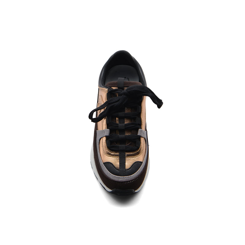 Chanel Platform Sneakers Woman 1261 Brown - 3