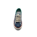 Gucci Cotton Wool Web Houndstooth Interlockin Sneakers Woman GG-1 Navy - 3