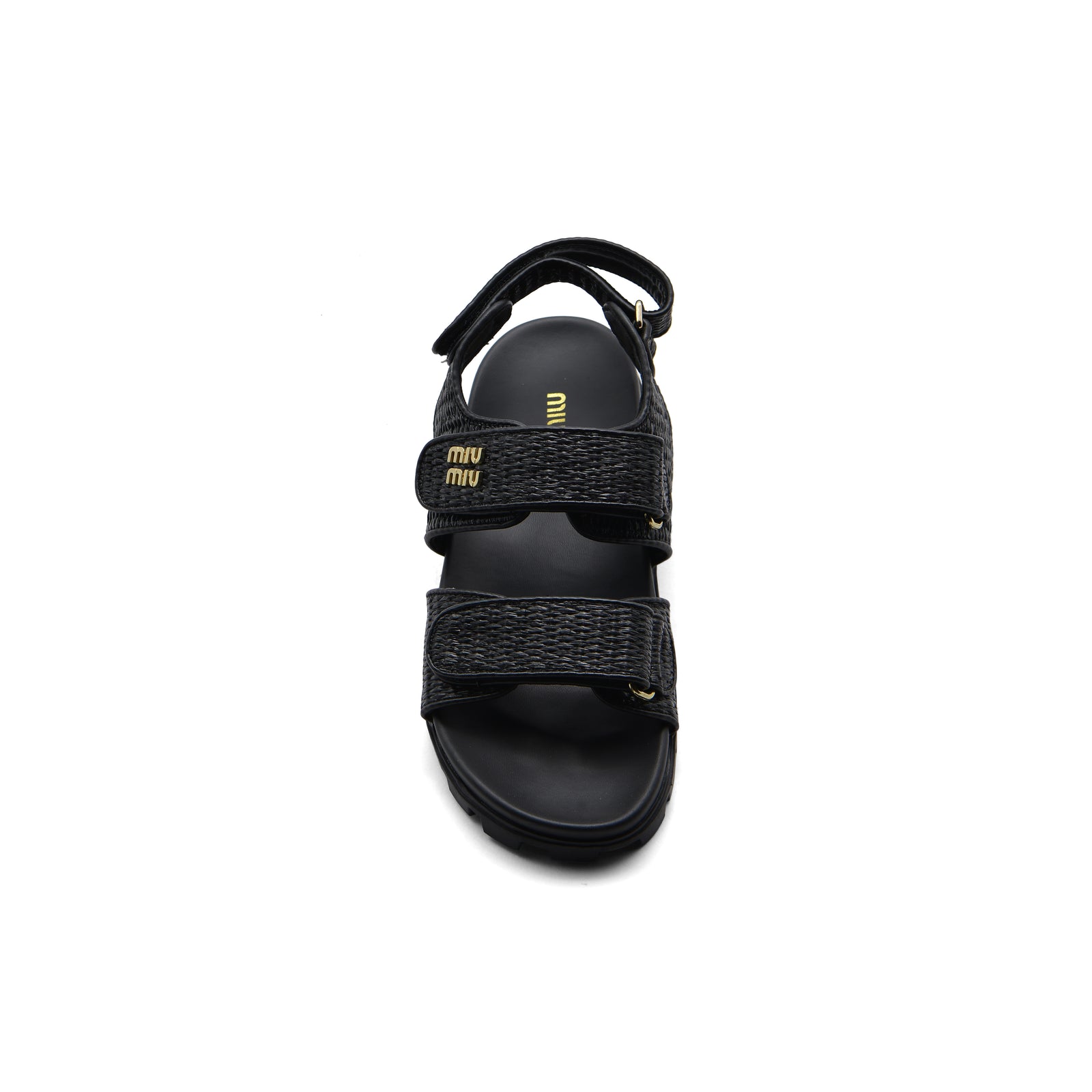 Miu Miu Canvas slide sandals for Women 3133-3 Black - 3