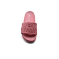 Miu Miu Designer Slides Nappa Leather Beach Slipper Woman 20343 Fuchsia - 3