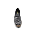 Loewe Owen Logo Jacquard Espadrille Woman 29762 Black - 3