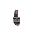 Chanel SS 2001 Embroidered Logo Mule VSP Woman 2127-1 Brown&White - 3