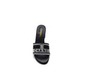Chanel SS 2001 Embroidered Logo Mule VSP Woman 2127-1 Black - 3
