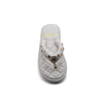 Chanel Lambskin Quilted Padded Charms Thong Sandals Woman XJC3134 White - 3
