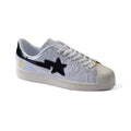 Adidas x Bapte Super Star 80s Sneakers Man 789002 White - 1