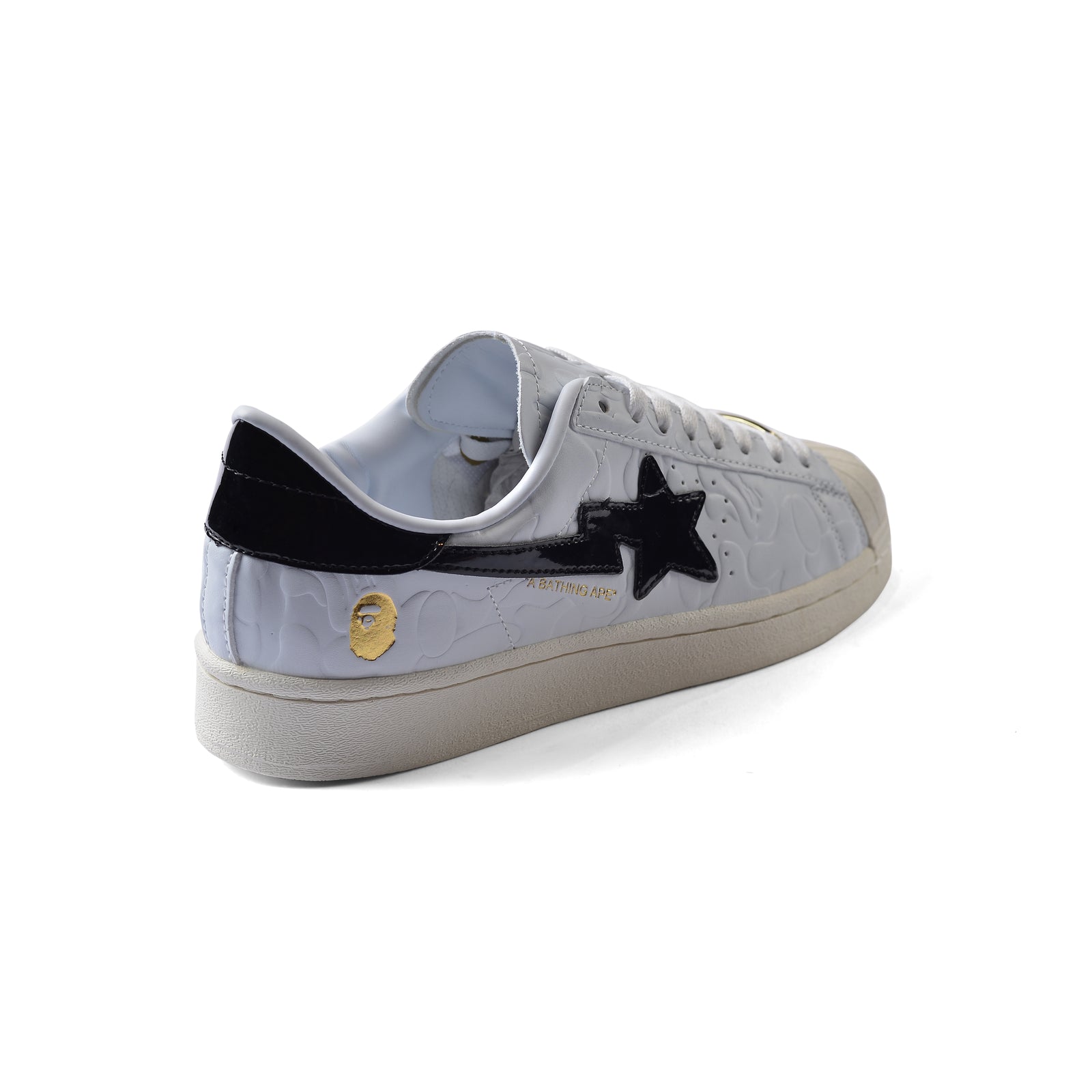 Adidas x Bapte Super Star 80s Sneakers Man 789002 White - 2