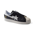 Adidas x Bapte Super Star 80s Sneakers Man 789002 Black - 1