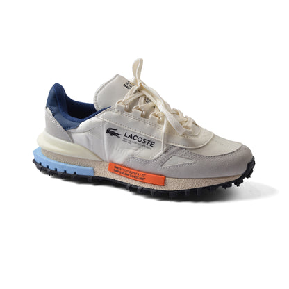 Lacoste Elite Active Sports Trainers Sneakers Man XV746 Off-White