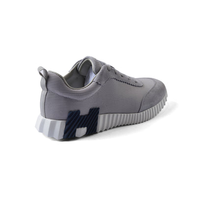 Hermes Bouncing Technical Mesh Suede SANDS Sneakers Man LA005 Gray