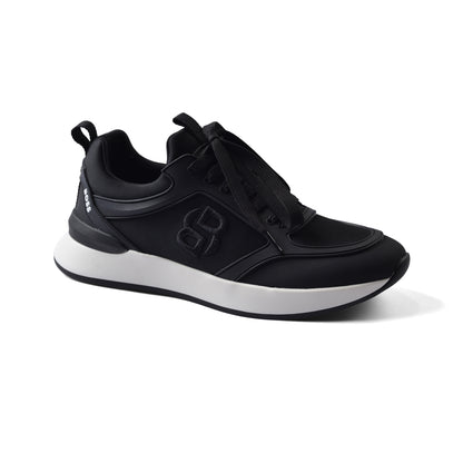 Hugo Boss Premium Quality Italian Sneakers Man LA007 Black