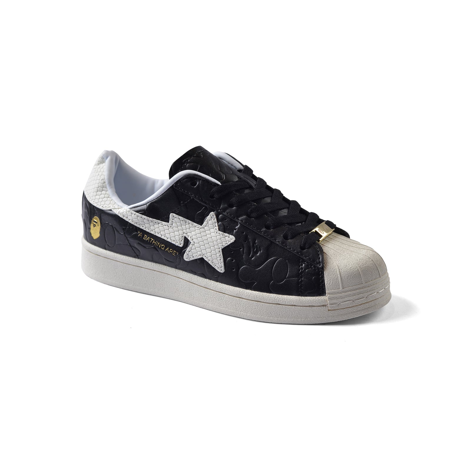 Adidas x Bapte Super Star 80s Sneakers Woman JR2703 Black - 1