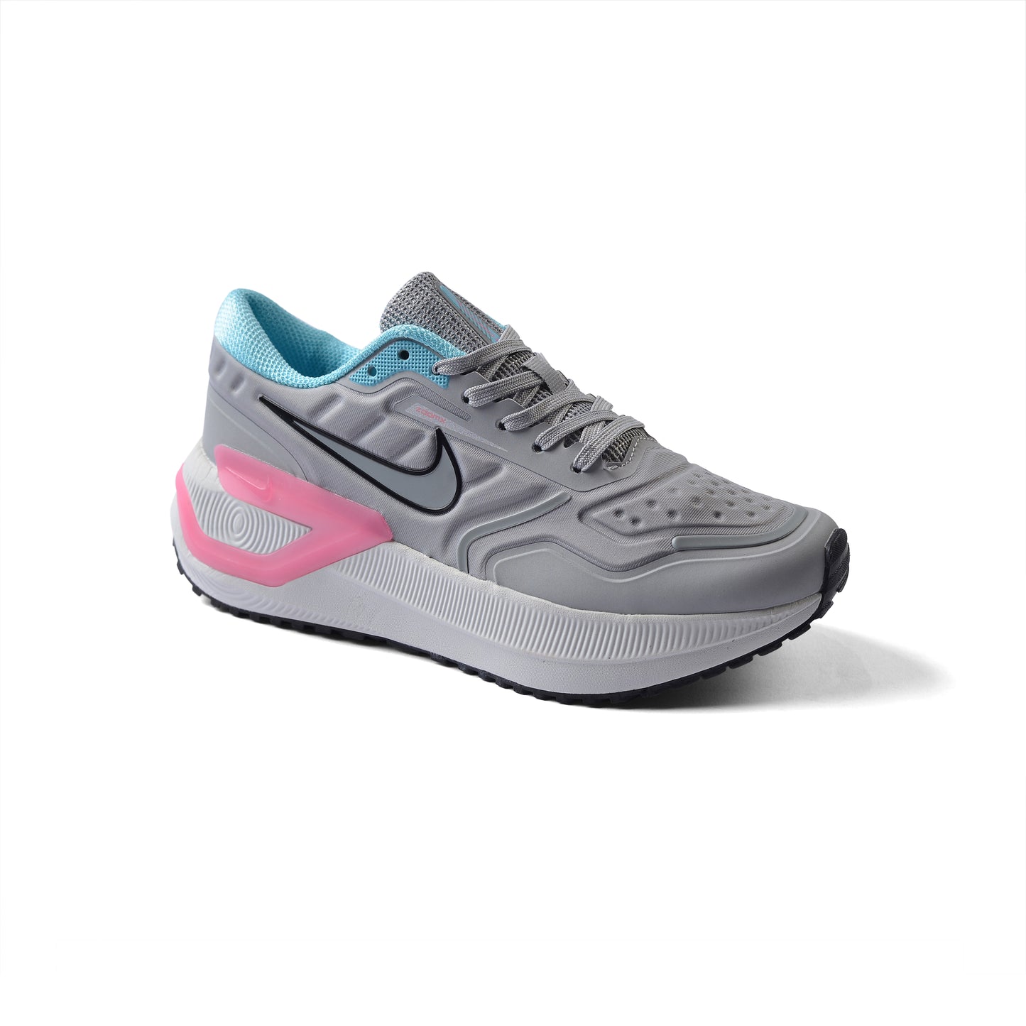 Nike Air Zoom X Running Sneakers Woman 80008-01 Light Gray
