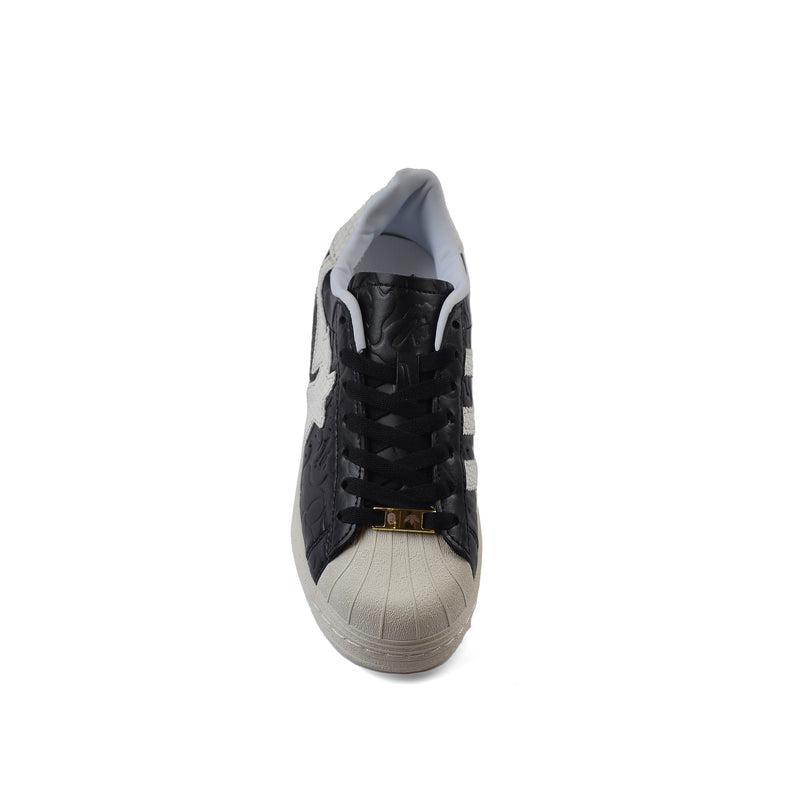 Adidas x Bapte Super Star 80s Sneakers Woman JR2703 Black - 3