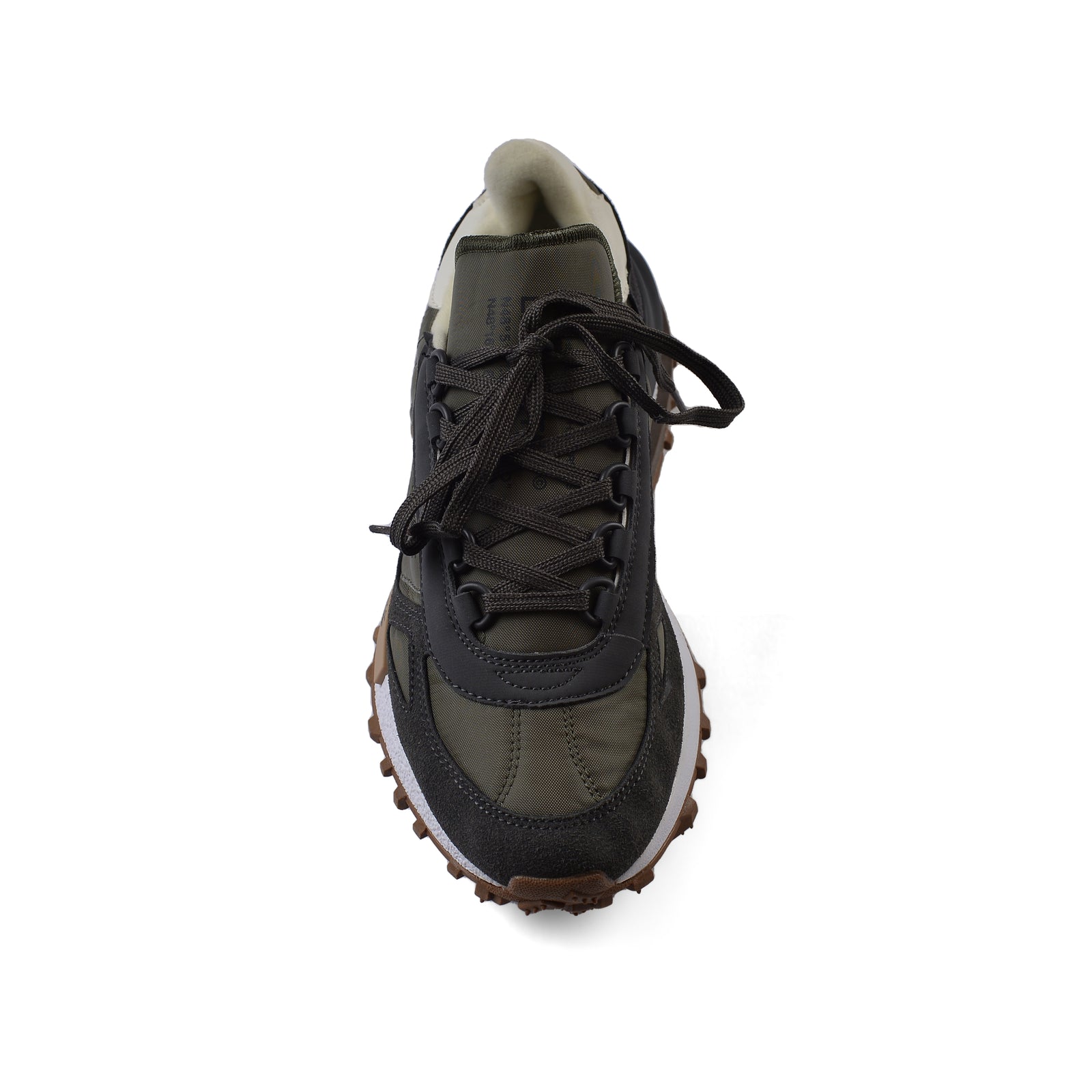 Lacoste Elite Active Sports Trainers Sneakers Man XV746 Olive - 3