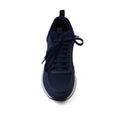 Hugo Boss Premium Quality Italian Sneakers Man LA007 Navy - 3