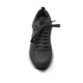 Hugo Boss Premium Quality Italian Sneakers Man LA007 Gray - 3