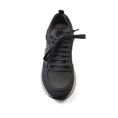 Hugo Boss Premium Quality Italian Sneakers Man LA007 Gray