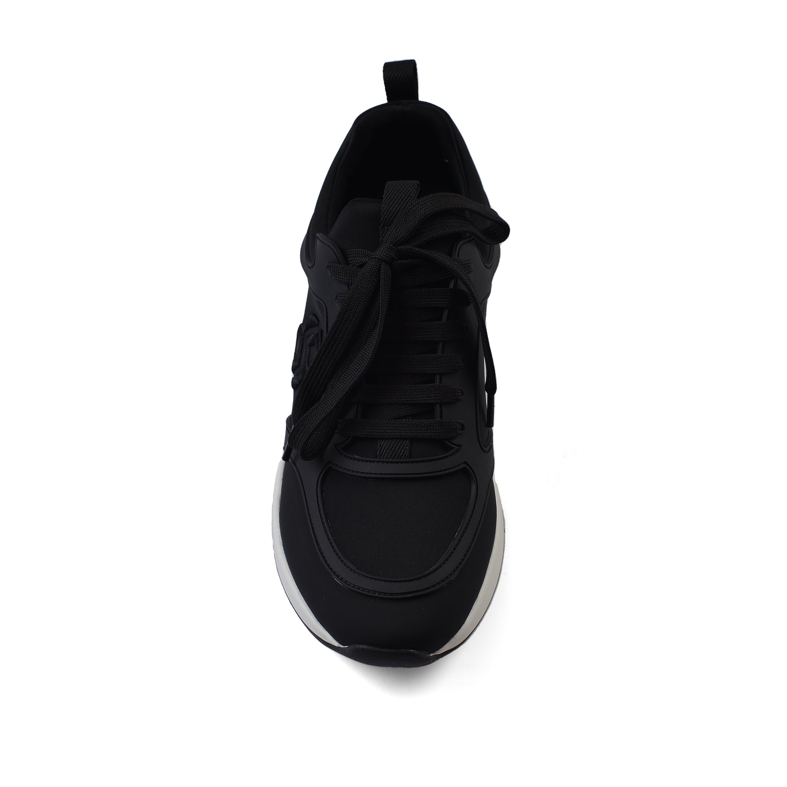 Hugo Boss Premium Quality Italian Sneakers Man LA007 Black - 3