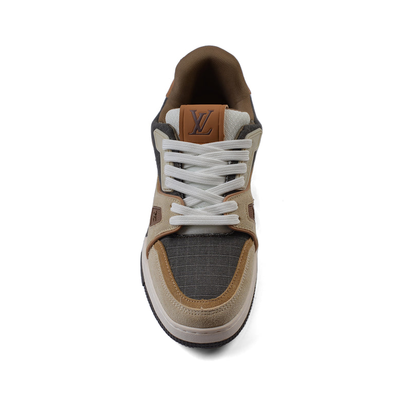 LOUIS VUITTON Trainer Outdoor Sneakers Man 420N Brown&Beige - 3