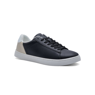 حذاء مسطح من بول آند بير 2200/420 أسود-بيج