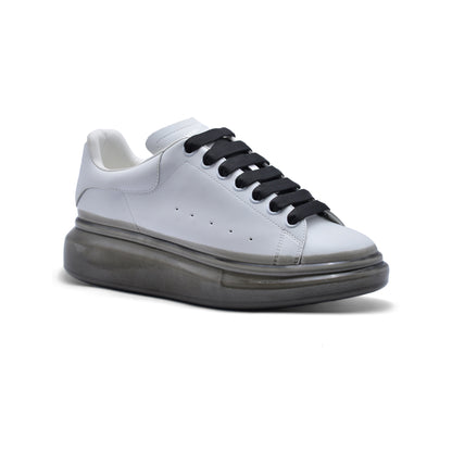 Sneakers Alexander McQueen Premium Quality Man 9076 White & Gray