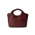 KUART Braided Tote Bag Quality for Every Style 8851 Marron - 1