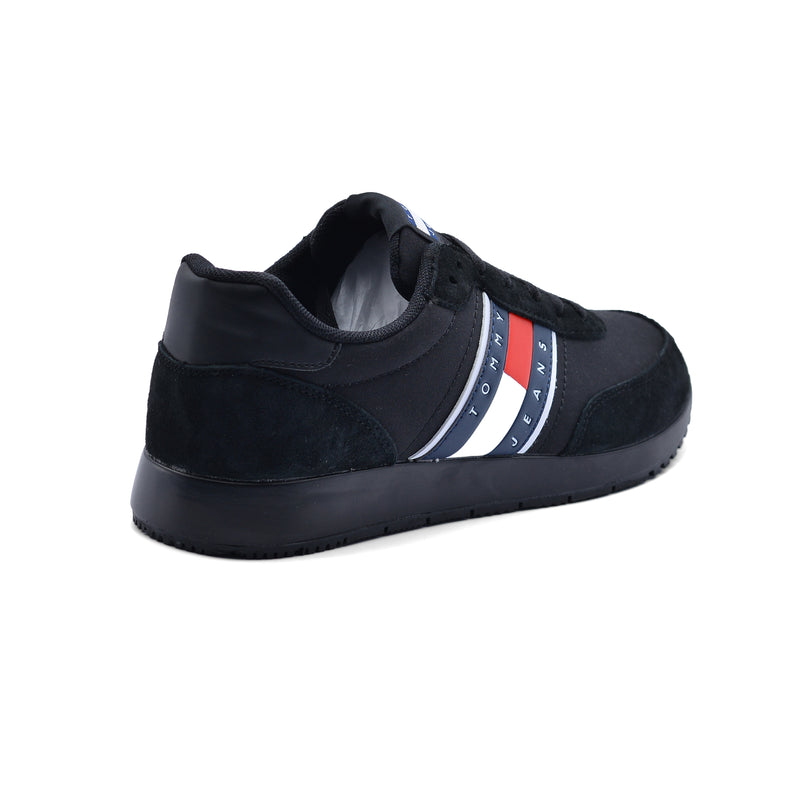 حذاء رياضي تومي هيلفيغر للرجال FW05224 أسود - 2