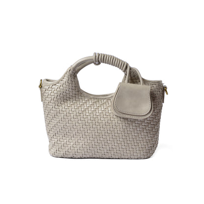 KUART Braided Tote Bag Quality for Every Style 8851 Beige