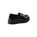 Dior Monolith Leather Loafers High Heels Woman TN-178 Black - 2