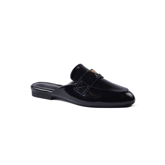 Louis Vuitton Mare Open Back Loafer - Luxury Woman TN-155 Black