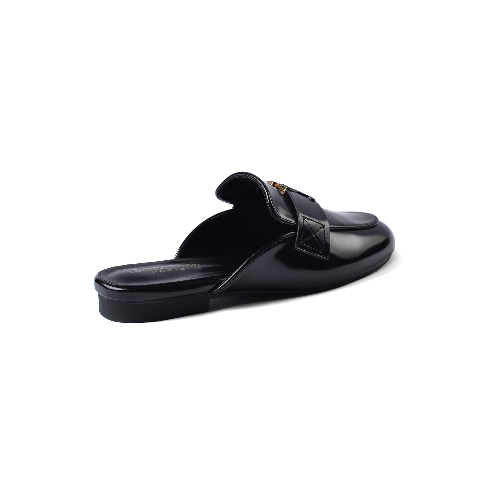Louis Vuitton Mare Open Back Loafer - Luxury Woman TN-155 Black - 2