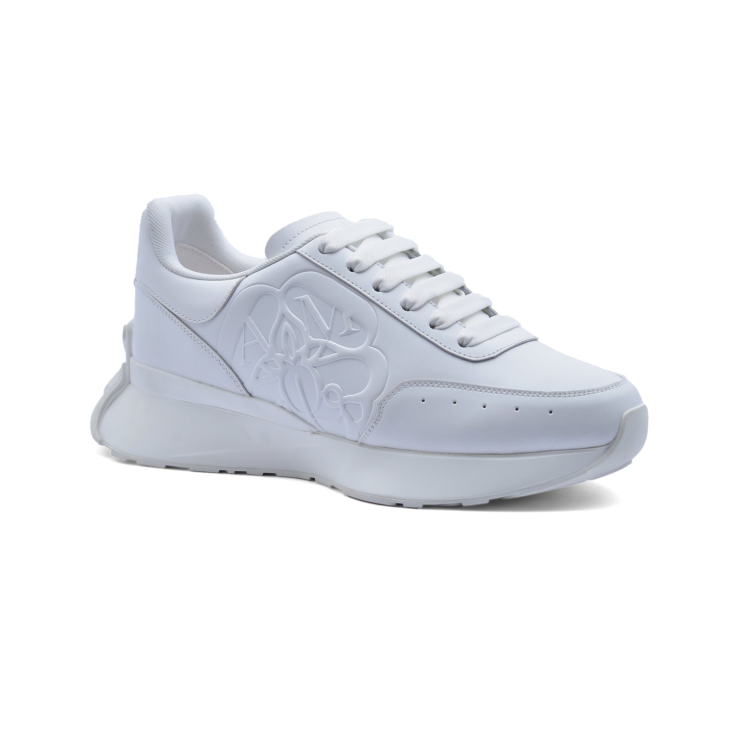 Sneakers Alexander McQueen Premium Quality Man 553770 White